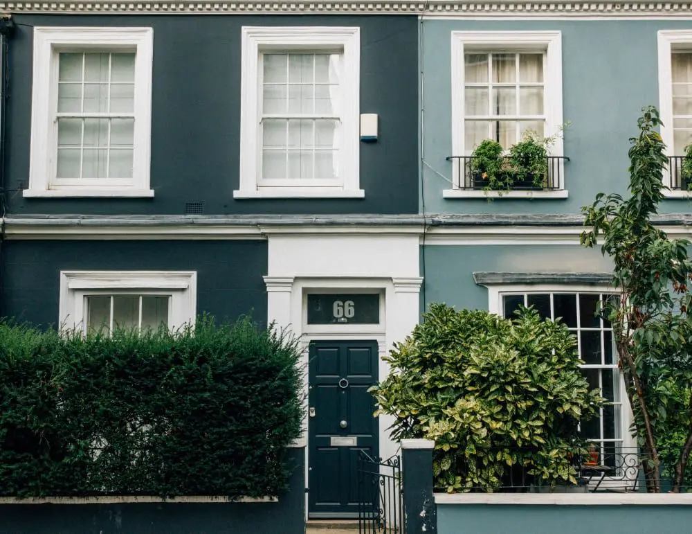 high value terraced uk home