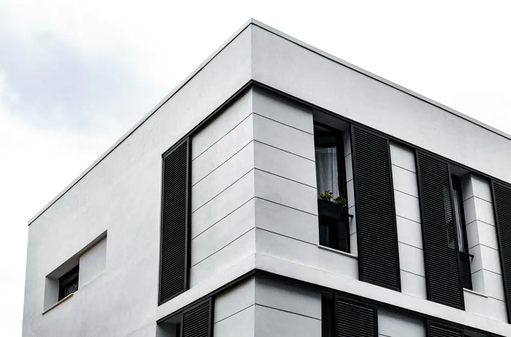 top of white building