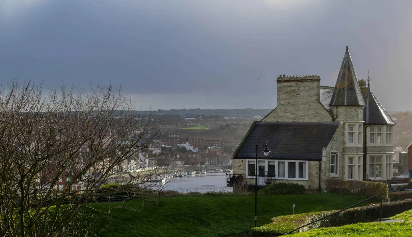 edwardian home next to harbour